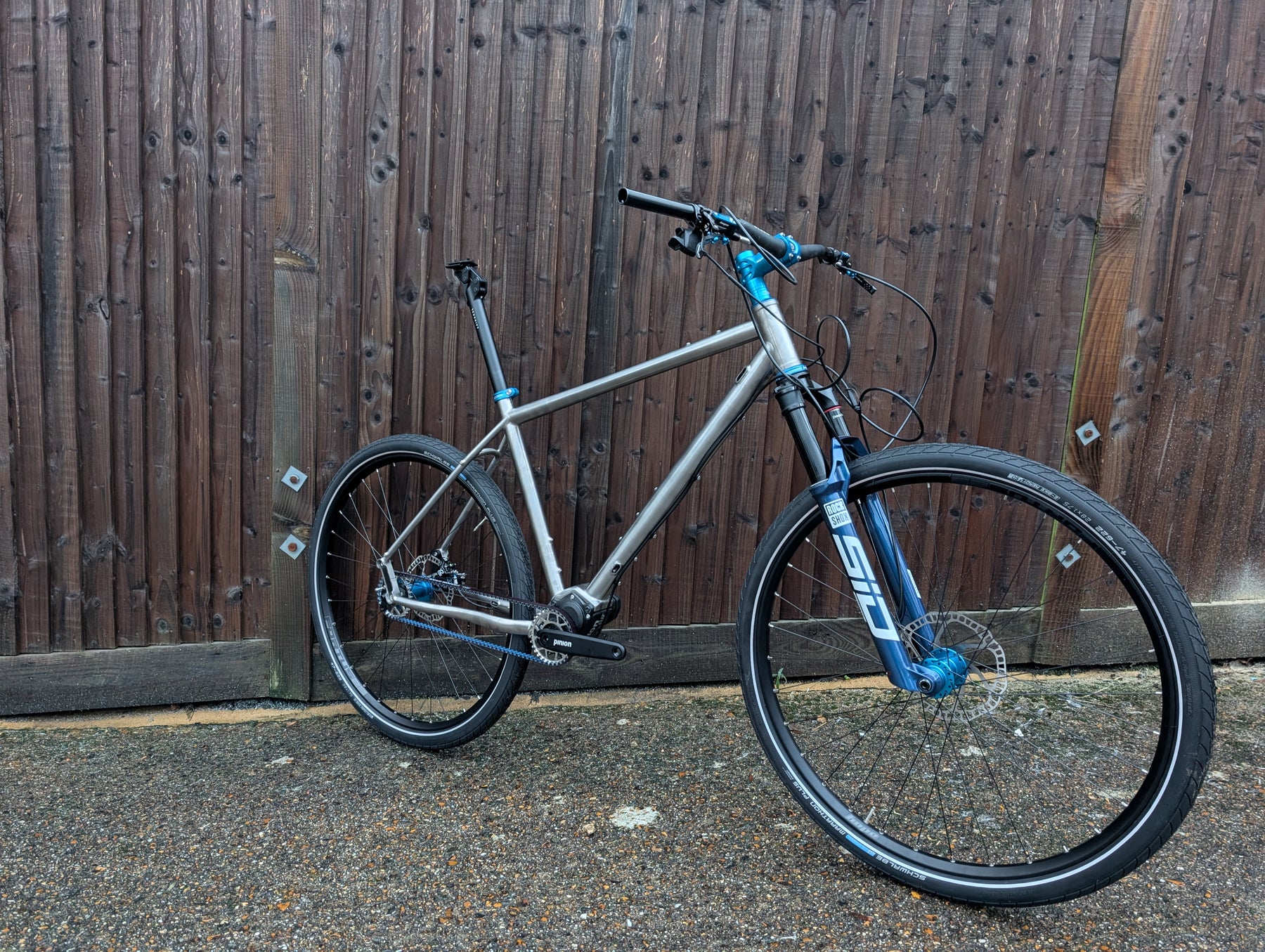 Lamb -G1.12 - Titanium Pinion Cross Gravel Bike